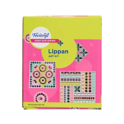 Fevicryl Lippan Art Kit DIY Mirror Work | Lippan Wall Art Kit for Beginners & Home Decor