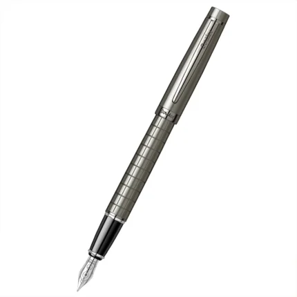Scrikss Honour 38 Medium Nib Fountain Pen Carbon Gray | Premium Fountain Pen for Writing & Gifting