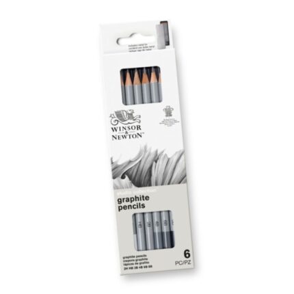 Winsor & Newton Studio Collection Graphite Pencil Set of 6 | Drawing Pencils for Sketching & Shading