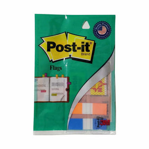 3M Post-it Sign Here Flags in vibrant colors, perfect for marking documents requiring signatures, ideal for offices and professionals.