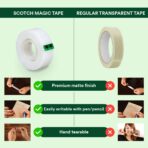 3M Scotch Magic Tape Roll with Refillable Dispenser