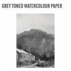 Anupam Heap Natural Watercolour Paper Beige, Grey & Black Toed 4 Colour Paper Size A4 10 sheet - Image 2