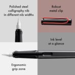 Lamy Joy Fountain Pen Medium Point - Image 3