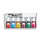 Camel Water-Based Glass Paints – 10ml Tubes, 6 Colors with Glass Liner - Image 2
