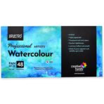 Brustro Professional Artists Watercolour Half pan Set