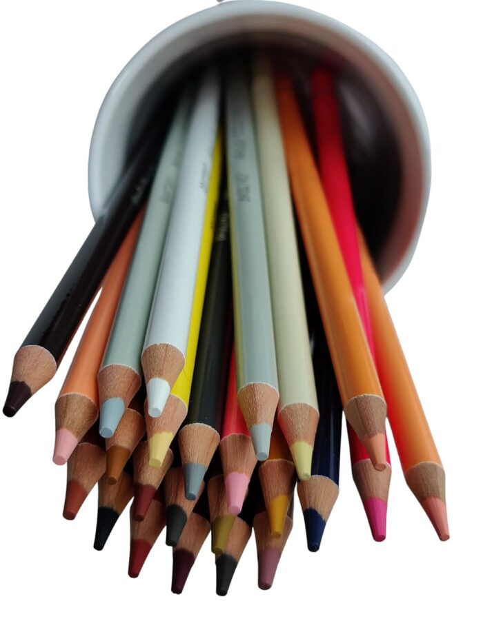 Brustro Artists' Skin Tone Coloured Pencils- Set of 24 Shades - Image 5