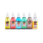 Camel Solvent Based Glass Color - 20ml Each, 5 Shades - Image 2