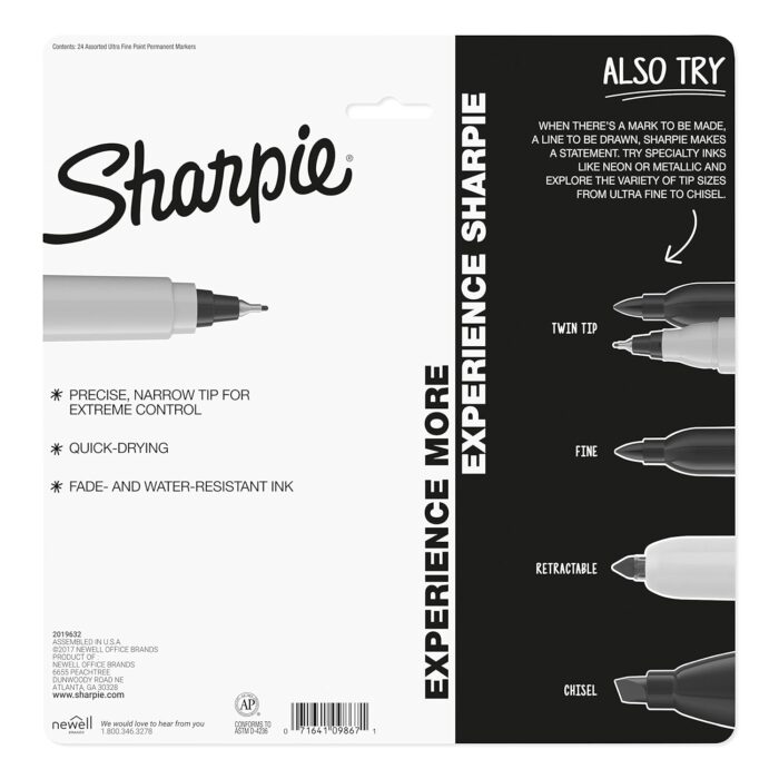 Sharpie Ultra Fine Marker 24 Colour Set - Image 7