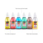 Camel Solvent Based Glass Color - 20ml Each, 5 Shades - Image 5