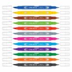 ADD Gel Little Artist Twin Tip Coloring Pen Set - 12 Colours