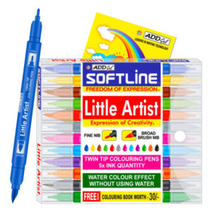 ADD Gel Little Artist Twin Tip Coloring Pen Set 12 Colours