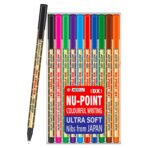 ADD Gel Nu-Point DX Colorful Writing Pens Ultra Soft Nibs from Japan