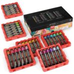 ARTEZA Metallic Acrylic Paint Set - 22ML