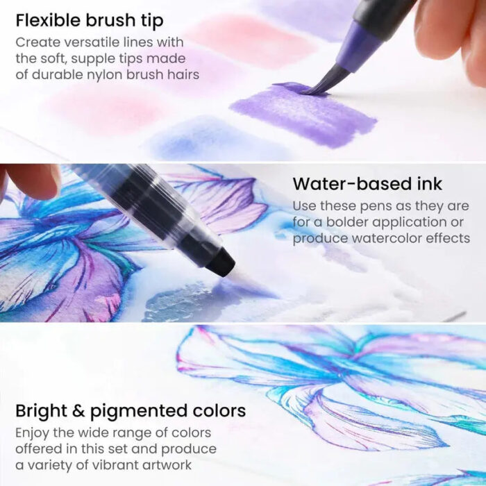 ARTEZA Real Brush Pens Set - Image 9