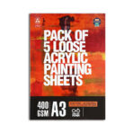 Anupam Acrylic Paper Loose Sheets 400 GSM - Image 2
