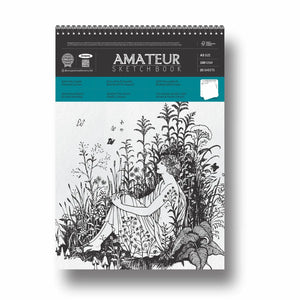 Anupam Amateur Sketchbook Soft Bound Cartridge Paper 100gsm Wireo Book