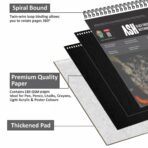 Anupam Ash Black Toned Sketchbook Cartridge Paper 180 GSM - Wireo - Image 3