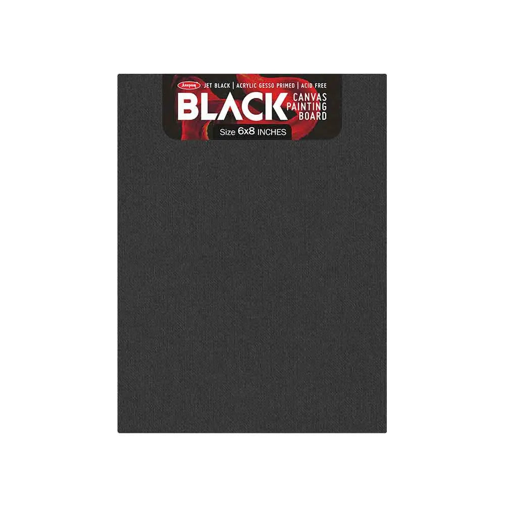 Anupam Black Canvas Board