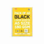 Anupam Black Loose Sheets 180 Gsm - Image 2