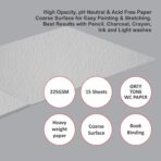 Anupam Dusk Grey Toned WaterColour Paper-Cold Pressed Pad-225 GSM - Image 4