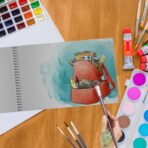 Anupam Dusk Grey Toned Watercolour Paper 225 GSM | Grey Paper for Watercolour & Gouache Painting - Image 5
