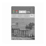 Anupam Grey Toned Paper Sketchbook -140 GSM Cartridge Paper - WireO Bound - Smoke Book