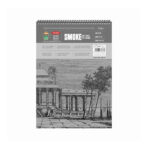 Anupam Grey Toned Paper Sketchbook -140 GSM Cartridge Paper - WireO Bound - Smoke Book - Image 2
