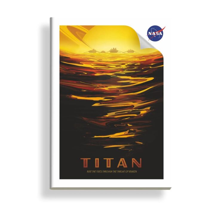 Anupam NASA Single Line Notebooks Soft Brown Cover 60Gsm A4 Size - Image 5