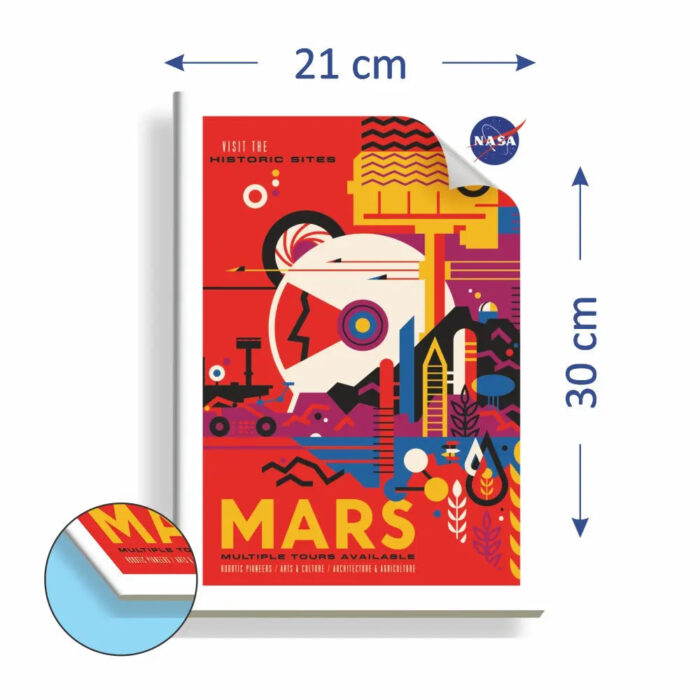 Anupam NASA Single Line Notebooks Soft Brown Cover 60Gsm A4 Size - Image 6