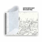 Anupam Pro Sketcher Sketch Book - Wireo Binding Book -140 GSM with Butter Paper - Image 6