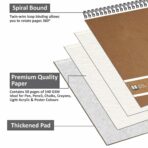 Anupam Sketche WireO Sketch Book - 140gsm Cartridge Paper