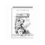 Anupam Sketcho Sketching and Drawing Sketchbook Soft Bound Cartridge Paper 140gsm Wireo Book