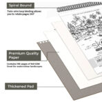 Anupam Sketcho Sketching and Drawing Sketchbook Soft Bound Cartridge Paper 140gsm Wireo Book - Image 6