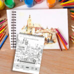 Anupam Sketcho Sketching and Drawing Sketchbook Soft Bound Cartridge Paper 140gsm Wireo Book - Image 10
