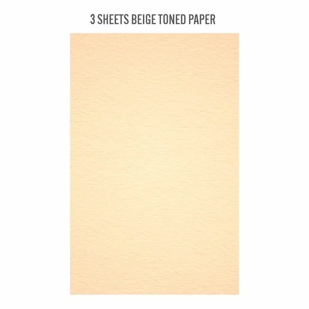 Anupam Stak 4 Colors Toned Sketch Paper Size A4 Wire-o Book (40 sheet) - Image 9