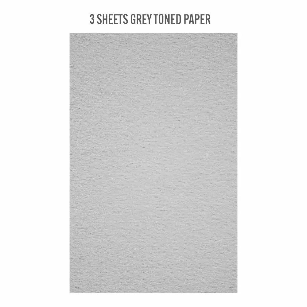 Anupam Stak 4 Colors Toned Sketch Paper Size A4 Wire-o Book (40 sheet) - Image 10