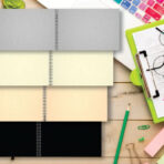 Anupam Stak 4 Colors Toned Sketch Paper Size A4 Wire-o Book (40 sheet) - Image 3