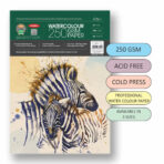 Anupam Watercolour Paper Cream Shade 250 GSM Cold Pressed  (Loose Sheets) - Image 3