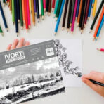 Anupam Wiro Bound Ivory Paper Sketchbook - 200 GSM - Image 7