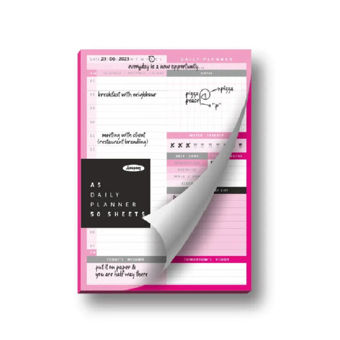 Anupam Daily Planning Pad Desk Planner Notepad - Image 3