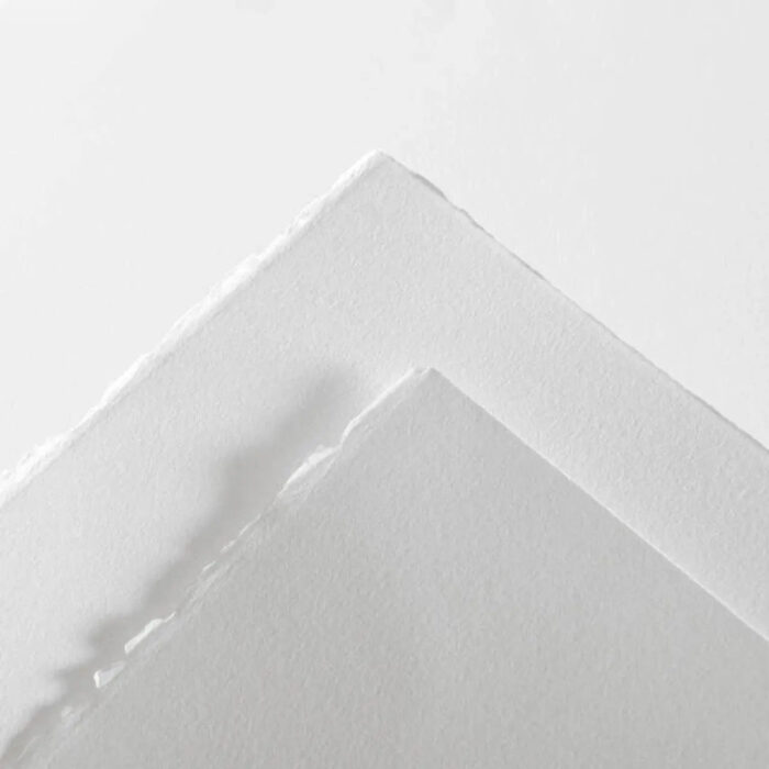 Arches Oil Huile White Fine Grain 300GSM,Cold pressed Short Glued Pad 31x41cm -12SHT - Image 2