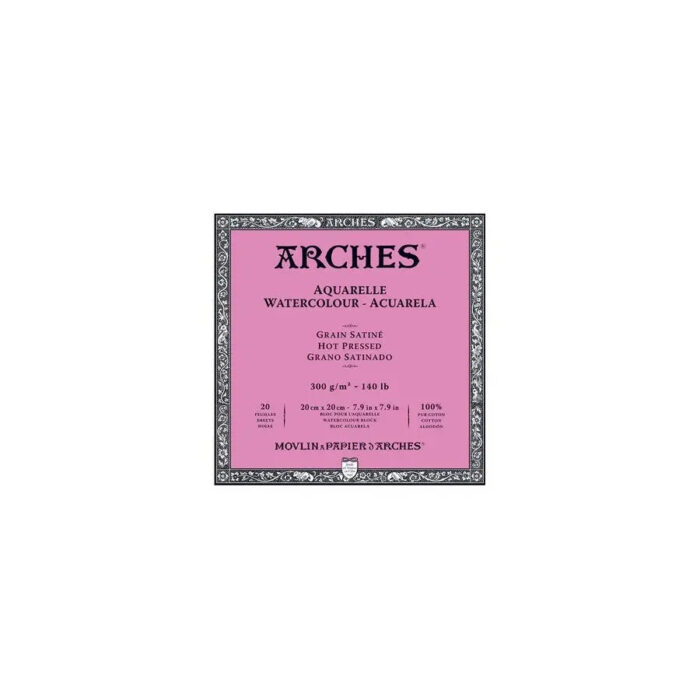 Arches Watercolour Block WHNA 20 Sheets Block GSM 300 - Image 2