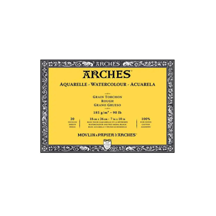 Arches Watercolour Paper Rough (Block) - Image 1