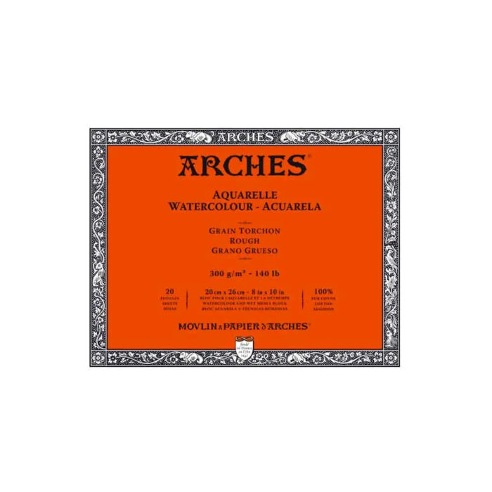 Arches Watercolour Paper Rough (Block) - Image 2