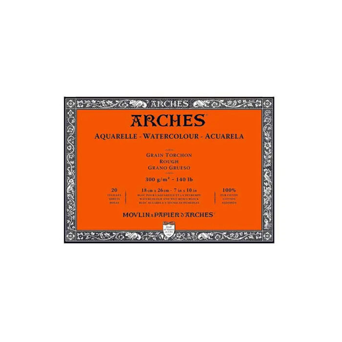 Arches Watercolour Paper Rough (Block) - Image 3