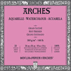 Arches Watercolour Paper  100% Cotton,Satin Grain,Hot Pressed 300 GSM,20SHT - Image 5