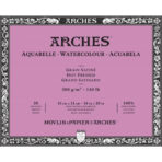 Arches Watercolour Paper  100% Cotton,Satin Grain,Hot Pressed 300 GSM,20SHT - Image 10