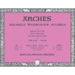 Arches Watercolour Paper  100% Cotton,Satin Grain,Hot Pressed 300 GSM,20SHT - Image 9