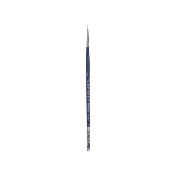 Art Essentials Oyster White Synthetic Hair Brush - Image 1
