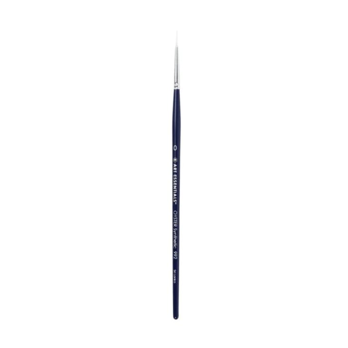 Art Essentials Oyster White Synthetic Hair Brush - Image 11
